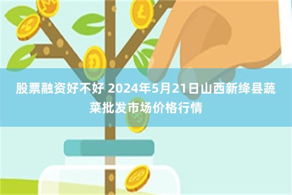 股票融资好不好 2024年5月21日山西新绛县蔬菜批发市